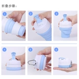 Силиконовый креативный портативный ополаскиватель для рта для путешествий подходит для мужчин и женщин