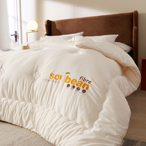 Soybean fiber quilt spring and autumn air conditioning by summer thin summer cool quilt Core Four Seasons Universal single double winter quilt