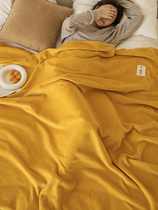 High grade blanket winter thick double coral velvet blanket nap blanket office sofa blanket flannel cover blanket