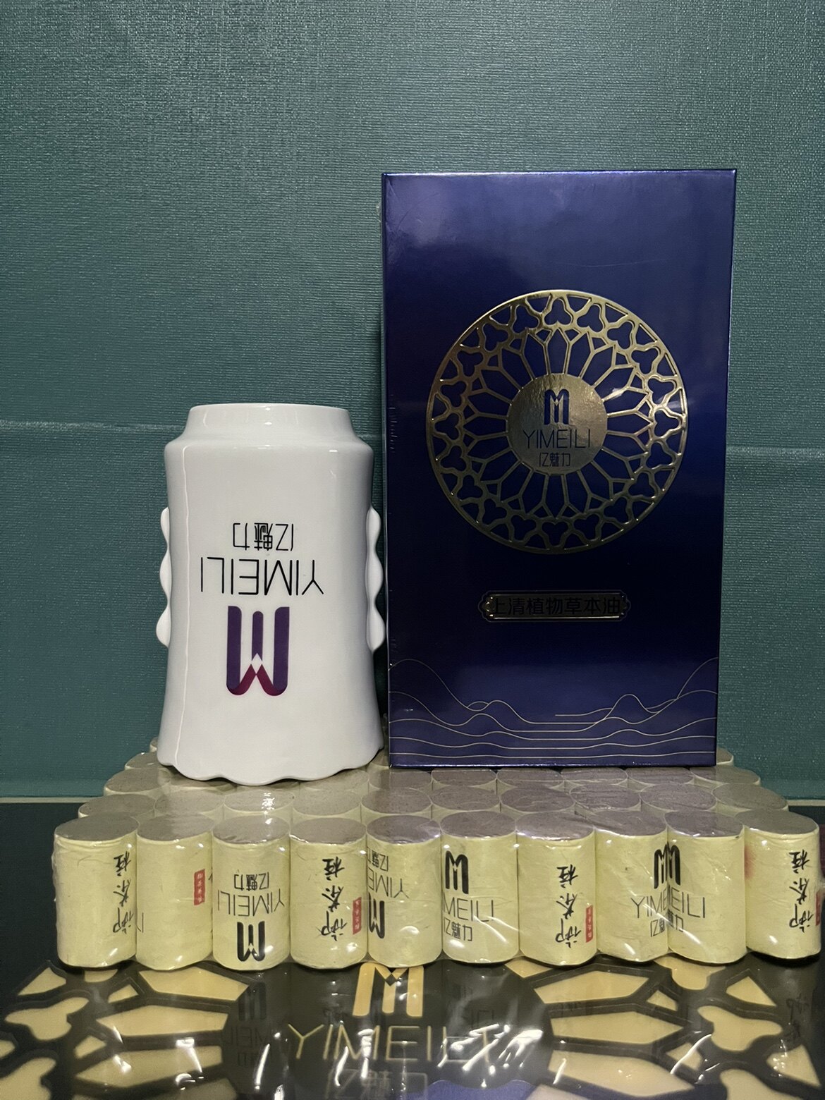 藏艾灸养生的LOGO