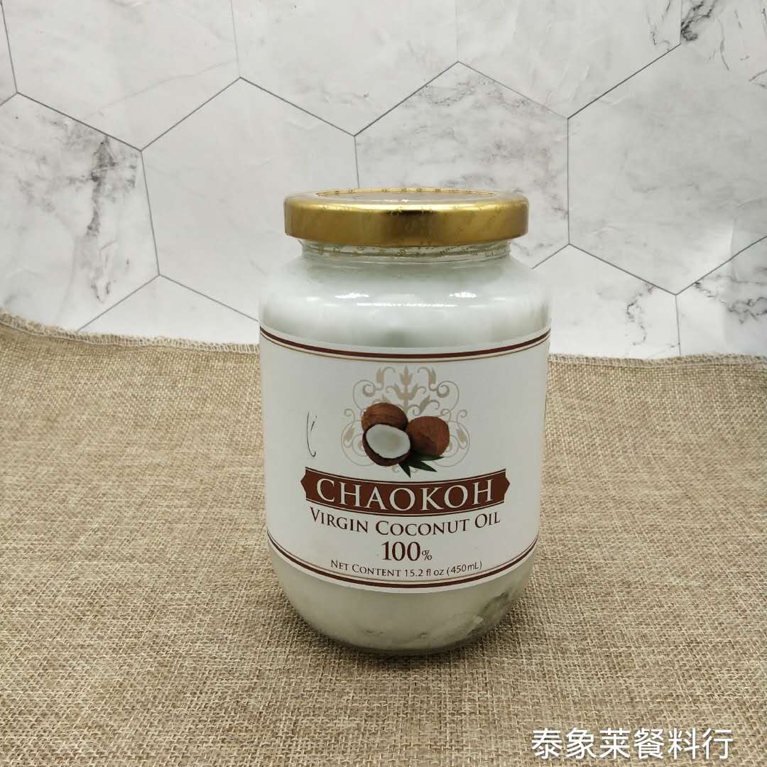  Thai original clothing import playful cold pressed natural coconut oil 450ml bottle of edible oil