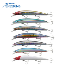 BASSKING Luya bait submerged floating water Minino 15cm22g43g sea fishing fake bait Bass Freshwater bionic bait