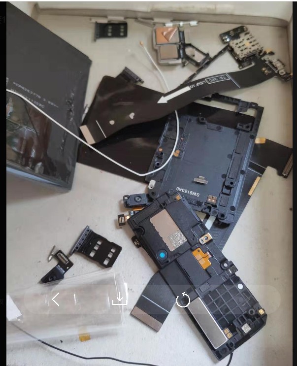 Charm blue e3 motherboard screen assembly camera fingerprint button handset vibration small board speaker assembly motherboard cable