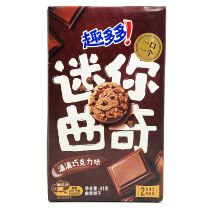 Fun Duoduo Mini Cookie Chocolate Flavor 41g Biscuit Snack Snack Pastry Snack Temporary Special Food