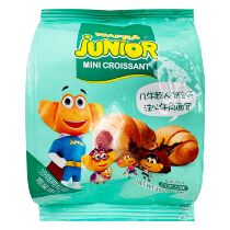 A few cows Superman hazelnut flavored puff puff heart croissant 40g croissant vanilla flavored breakfast snack