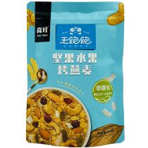 Special offer Wang full full nut fruit baked oatmeal 260g bag cold brew nutritious fruit oatmeal dry to eat