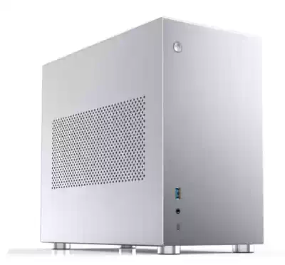 Qiao Sibo V10 side-through version non-side through ITX aluminum main case (aluminum case supports 240 cold row)