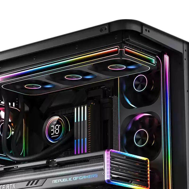 ASUS華碩ROG STRIX RO姬360 LCD水冷黑吹雪ASETEK方案-淘寶Taobao | 天