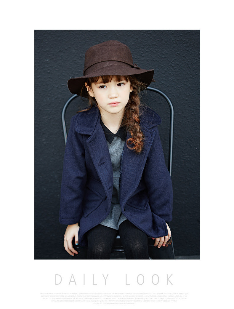 Manteau pour fille SEVEN SOLO en mélange - Ref 2162399 Image 12