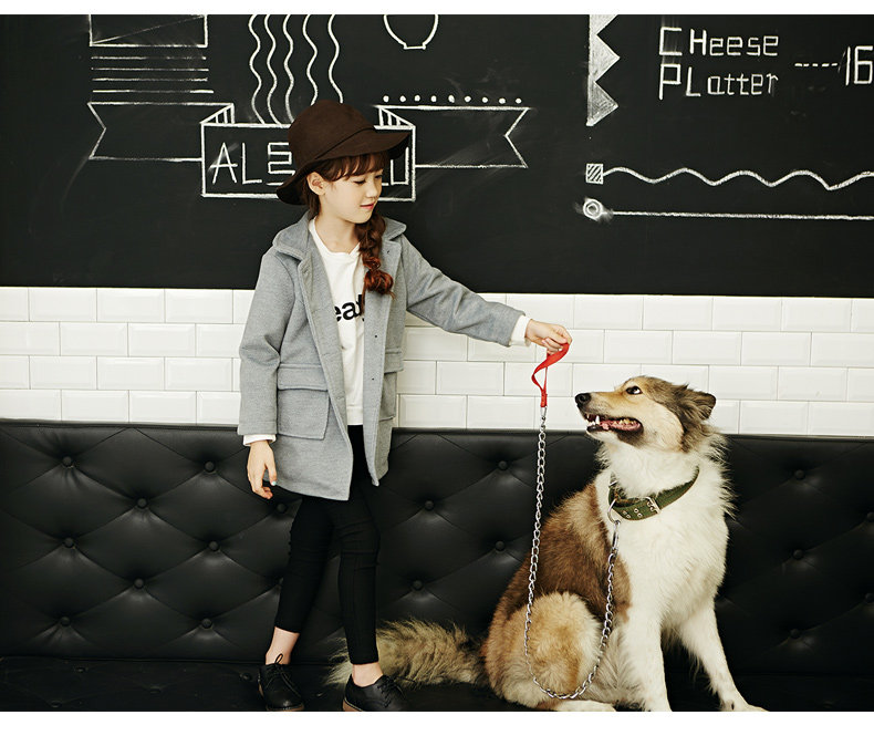 Manteau pour fille SEVEN SOLO en mélange - Ref 2162399 Image 18