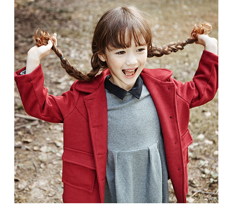 Manteau pour fille SEVEN SOLO en mélange - Ref 2162399 Image 19