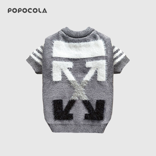 Pet Teddy Puppy Sweater Tide Одежда бренда осенью и зимой, зимняя Шеррики Фа Биби Кило