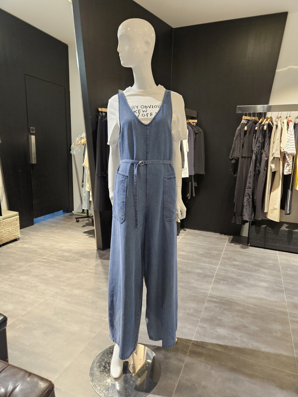 Korean Original 2026 Autumn New Fashion Versatile Slimming Denim Jumpsuit for Women