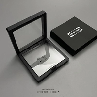 Серьги в форме подарочной коробки / серьги с цирконом, усыпанные звездами