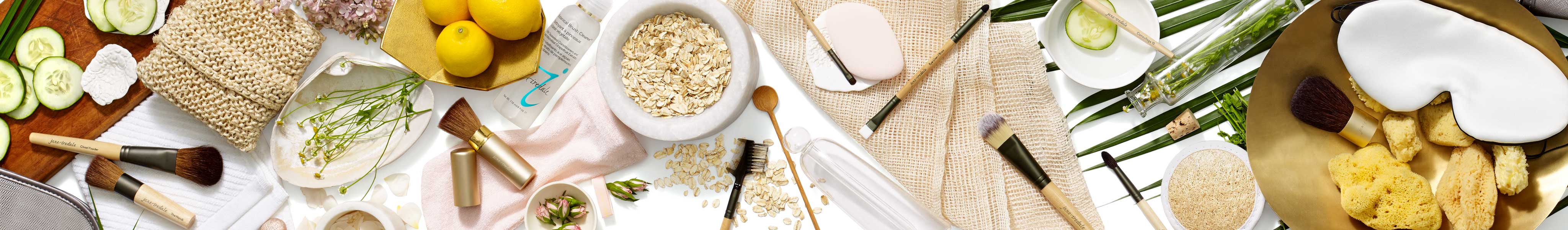 Jane Iredale ấp ủ Jude khoáng trang điểm kit phấn trang điểm phấn xịt - Bộ trang điểm kem nền catrice 24h