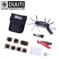 DUUTI Diou Road Công cụ kết hợp xe đạp đa chức năng Bộ dụng cụ sửa chữa lốp xe Công cụ sửa chữa lốp xe - Bộ sửa chữa xe đạp điện pin xe đạp điện trợ lực