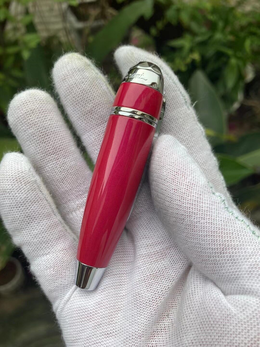 All Penne Liberte series pen type lighter coral red 22102 spot