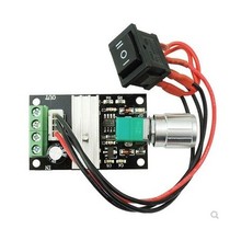 PWM DC motor governor 6V12V24V 3A speed control switch forward and reverse with switch function
