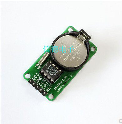DS1302 real-time clock module with battery CR2032 when power off - Taobao