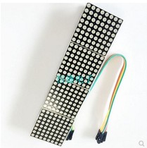 MAX7219 Dot Matrix module control Microcontroller module 4 in one display send 5p line