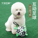 Игрушка для футбола для собак, кусание и растворение, душные и моляры, интерактивные буксиры, приводные, большие собачьи щенки для домашних животных.