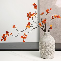 High-End Realistic Maple Leaf Artificial Flowers, Chinese-Style Living Room Table Flower Arrangement, Autumn Leaves, Dead Branches, Guesthouse Decoration, Fake Flowers