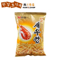 South Korea Imports Zero Food Puffed Food Farm Hearts Rice Shrimp Strips Fresh Shrimp Strips Farmers Heart Rice Shrimp Strips 80g