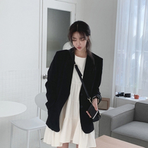 moocobling Korea 21 Winter new commuter thin classic version suit jacket woman