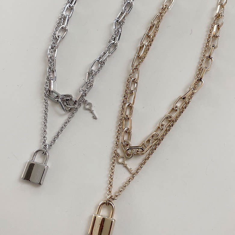 Hypnotic Korea 21 spring new fashion simple personality necklace