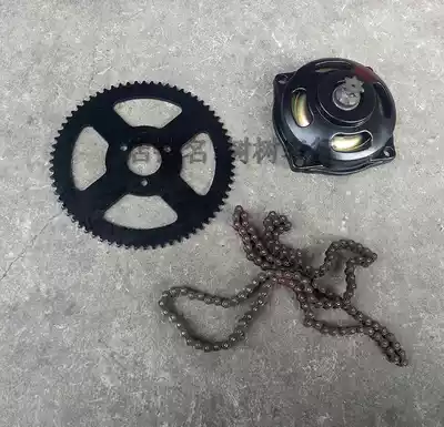 49CC two-stroke engine mini sports car dedicated 25H chain chain disc 1 4 inch socket wrench set gear 7-tooth set
