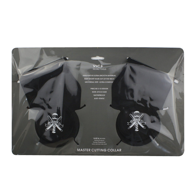 Аксессуары для волос vic+美发不粘肩垫美发烫发和染色披肩加大理发硅胶围巾，防止断发