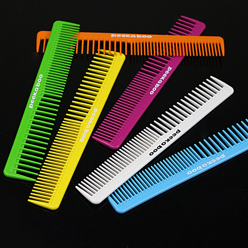 Japan original peekaboo wide tooth hair cutting comb Kawashima Fumio special hair stylist Professional women's hair cutting comb