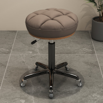 Beauty stool pulley large work stool liftable barber shop hair cutting chair rotating lifting hair salon manicure internet celebrity stool