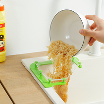 Kitchen sink garbage artifact filter disposable drain rack basket residue leftover sink wash triangle pour
