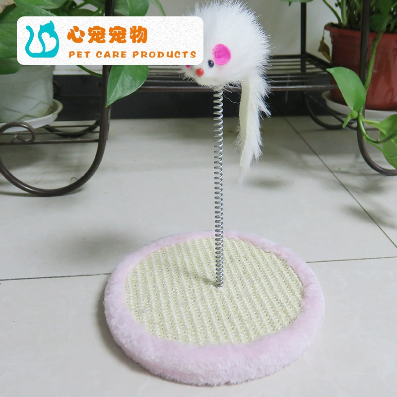 Mùa xuân chuột sisal mèo mèo leo khung mèo vật nuôi cung cấp mèo vui nhộn đồ chơi tạo tác con lật đật mèo cào - Mèo / Chó Đồ chơi