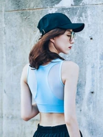 Chống-thể thao dai dẳng đồ lót nữ chống sốc chạy thu thập styling vest-loại yoga tập thể dục cao-sức mạnh tập thể dục áo ngực áo bra adidas