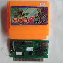 8-bit FC early game card 1 in 1 Japanese intelligence Three Kingdoms Overlord Continent