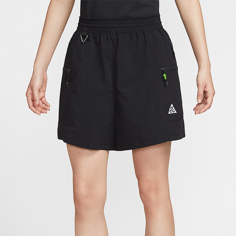 Nike Acg Women's Summer High-Waisted Sports Casual Woven Loose Cargo Shorts Hv6388-010 Nike Acg Women's Summer High-Waisted Sports Casual Woven Loose Cargo Shorts Hv6388-010