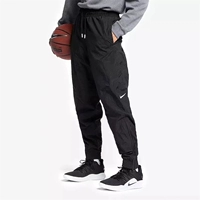 Nike, комфортные спортивные штаны для отдыха с молнией, свободный крой, для бега