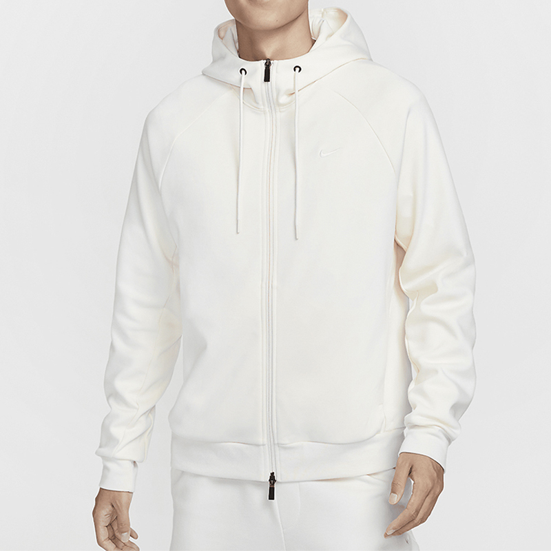 Nike Dri-Fit Men's Knitted Hooded Casual Breathable Jacket Fz0968-110-010