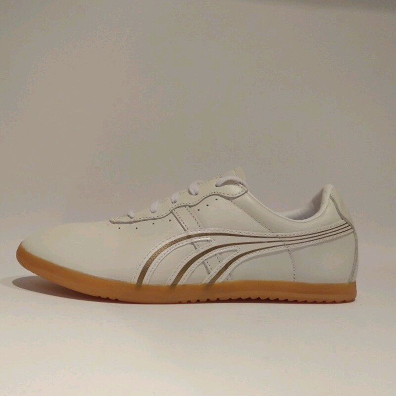 Duowei Taijiquan shoes martial arts shoes men's and women's first layer cowhide breathable kung fu practice shoes WS3200