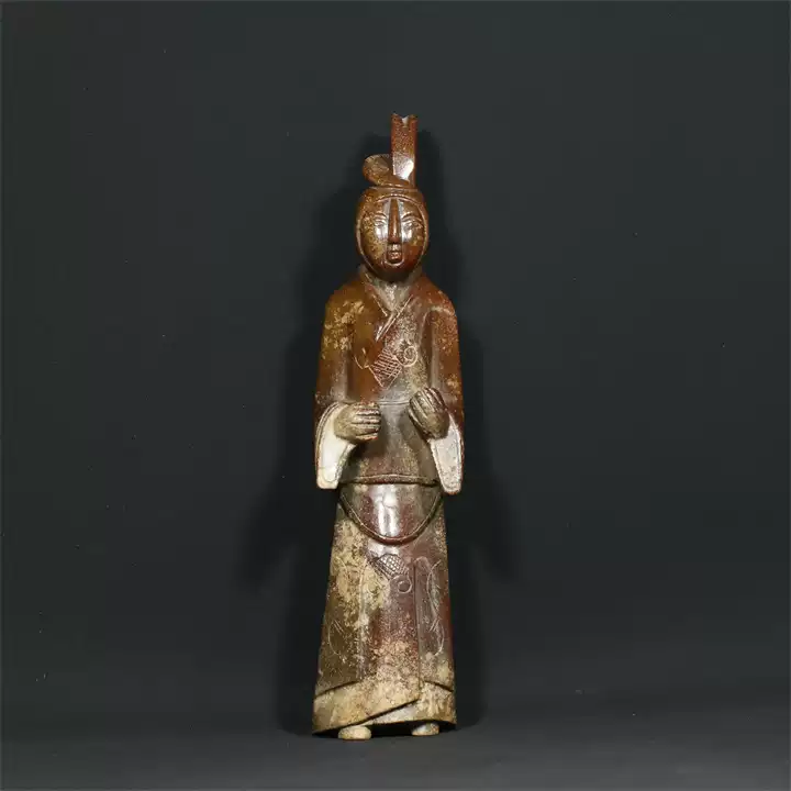 古玩古董汉代老玉器和田玉【籽料瑞兽貔貅】摆件古玉老玉包邮