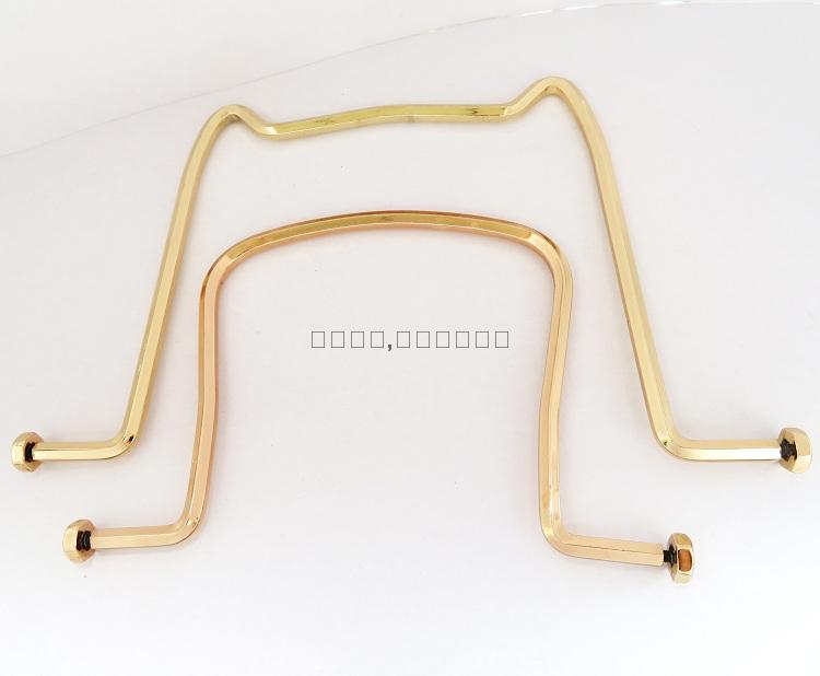 Túi xách nữ hex vít cực xử lý phụ kiện hành lý năm kim loại nâng một vài từ vàng đen tháo gỡ tay cầm khóa - Phụ kiện hành lý dụng cụ làm túi xách handmade