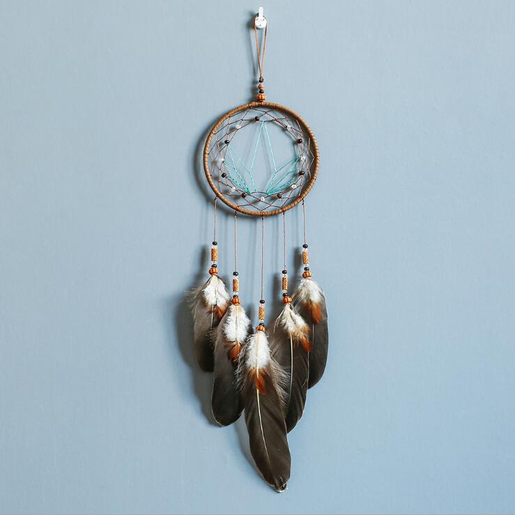 2021 new home decoration retro style dream catcher hanging wind bell pendant creative jewelry shop decoration charm