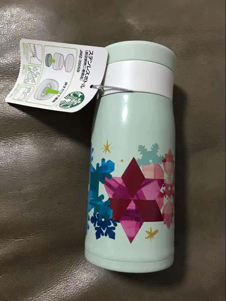 Starbucks, японский рождественский стакан, в наличии на складе, 2016 года, 350 мл 