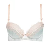 爱恋伊 Сексуальное нижнее белье, бюстгальтер пуш-ап, розовый кружевной подростковый бюстгальтер, тонкий бюстгалтер, французский стиль