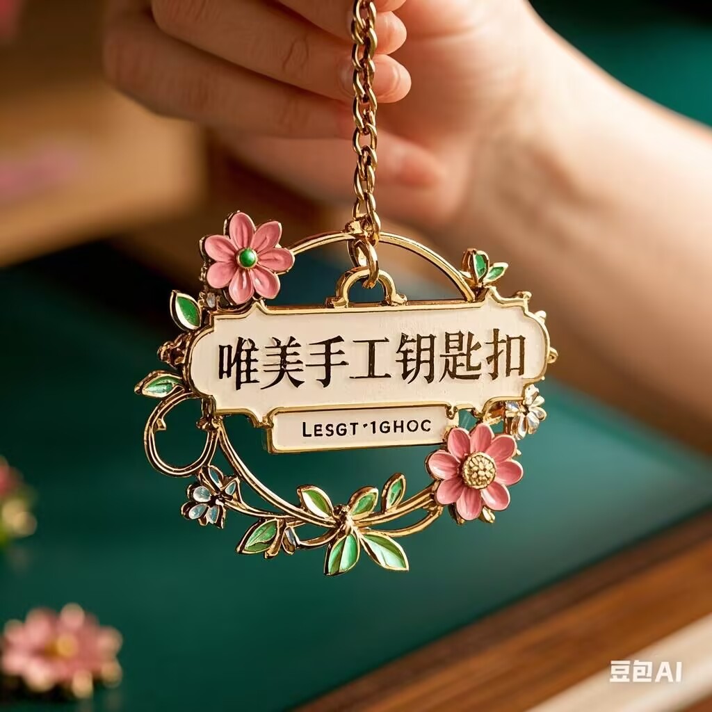 唯美手工钥匙扣