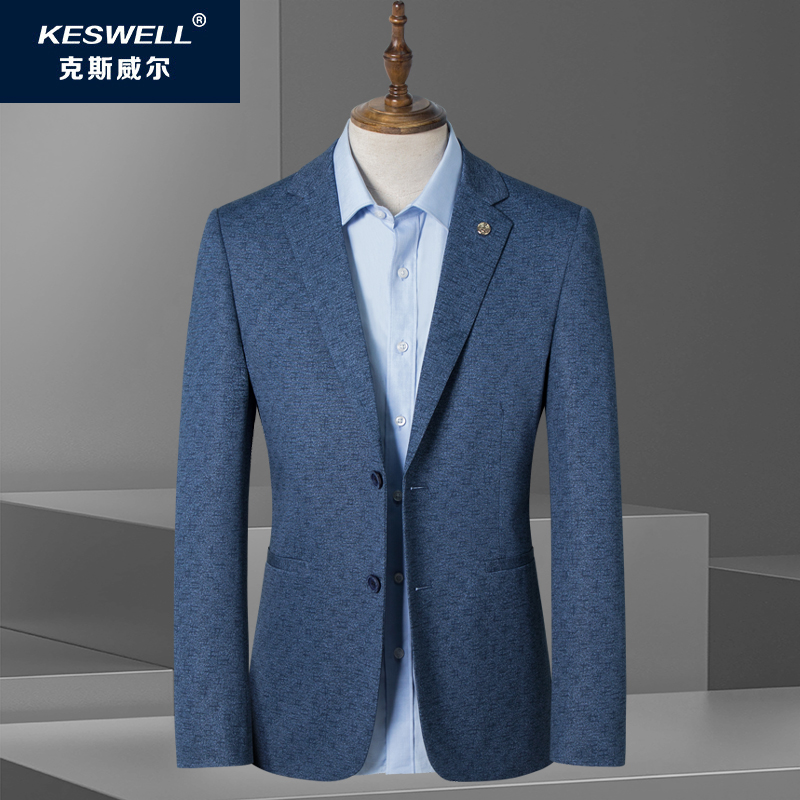 2022 Spring New Men's Suit Youth Business Casual Convenience Korean Style Slim Suit Simple Single Western Jacket