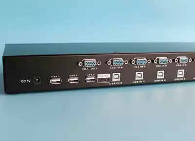 Send 8 sets of line MT-801UK USB intelligent manual KVM switcher 8 Port USB Sharer 8 in 1 out