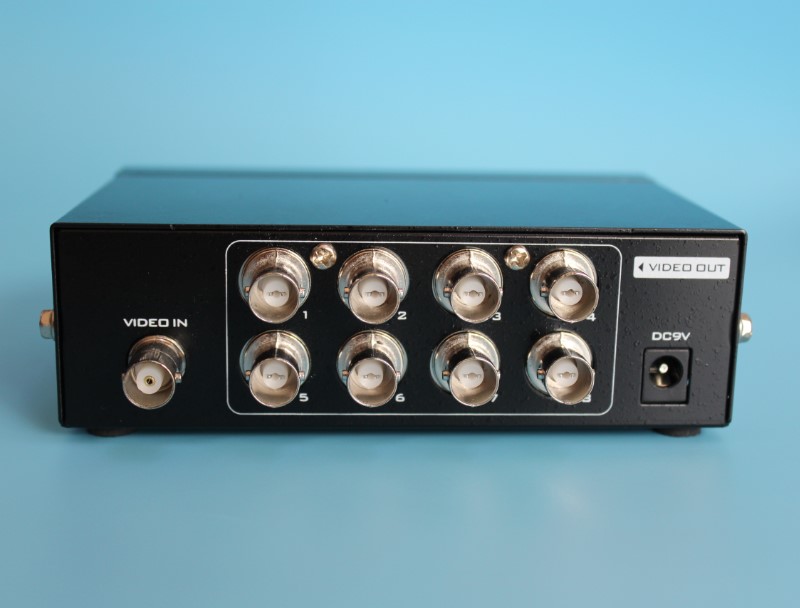 8-way BNC film dispenser 10% 8 Q9 Monitoring dispenser 10% Multi monitor @ Maituo MT-108BC